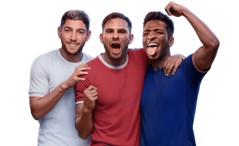 Happy player at Boomerang Bet